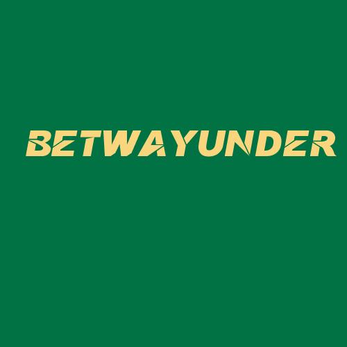 Logo da BETWAYUNDER