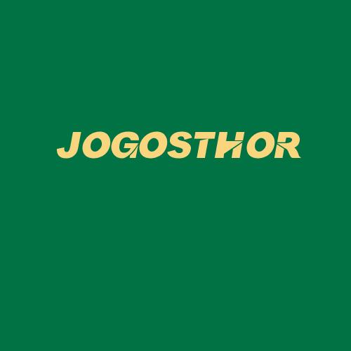 Logo da JOGOSTHOR